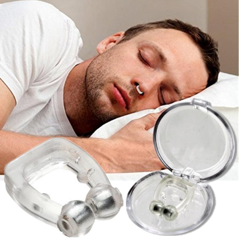 Magnetic Anti Snoring Device Breath Easy & Sleep Quiet(Set of 2)